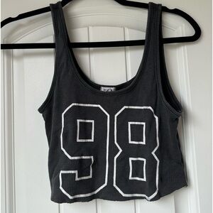 Vintage Garage cropped Tank